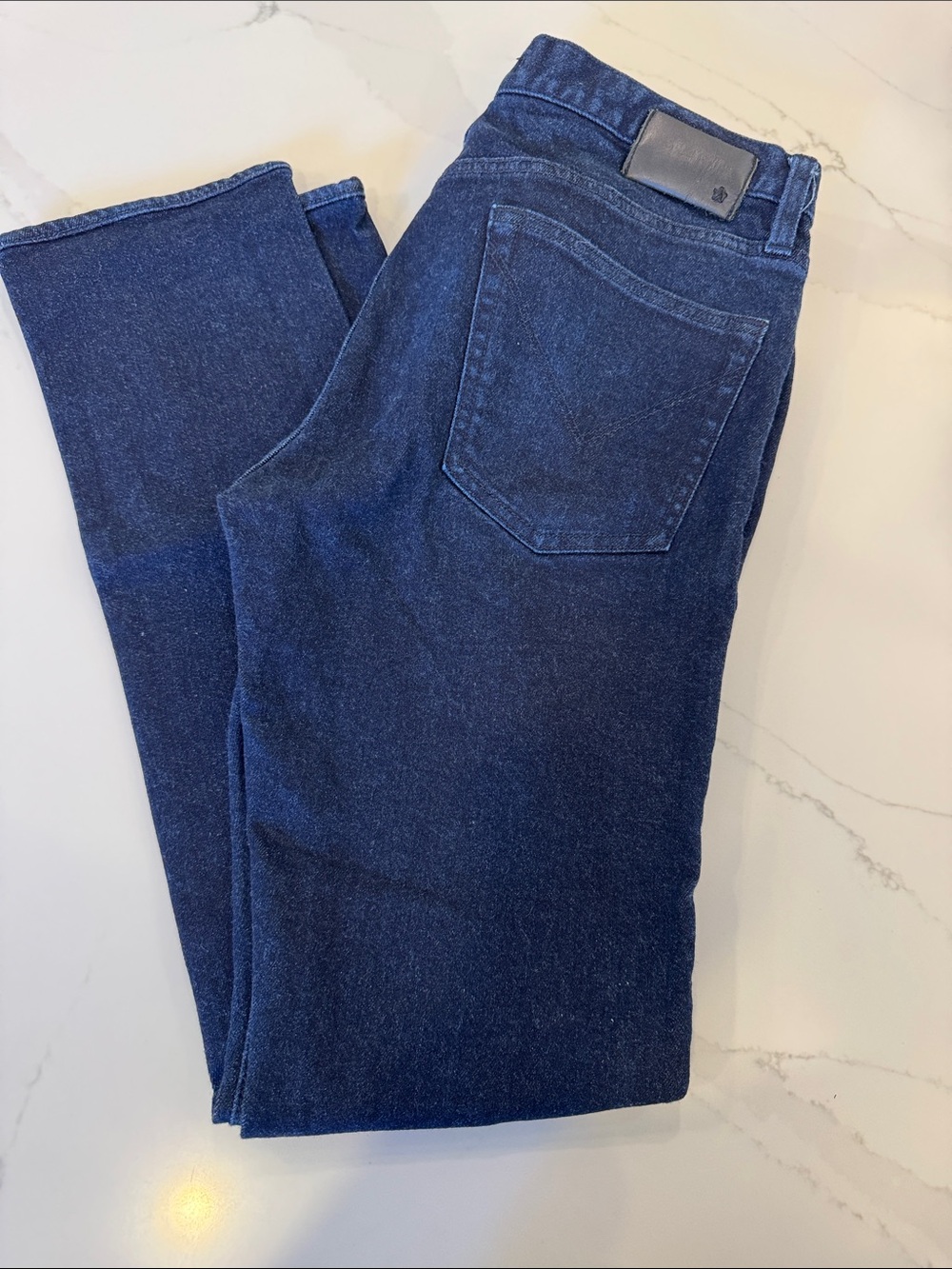 Men's John Varvatos 32 Dark Blue Denim 5 pocket Jeans